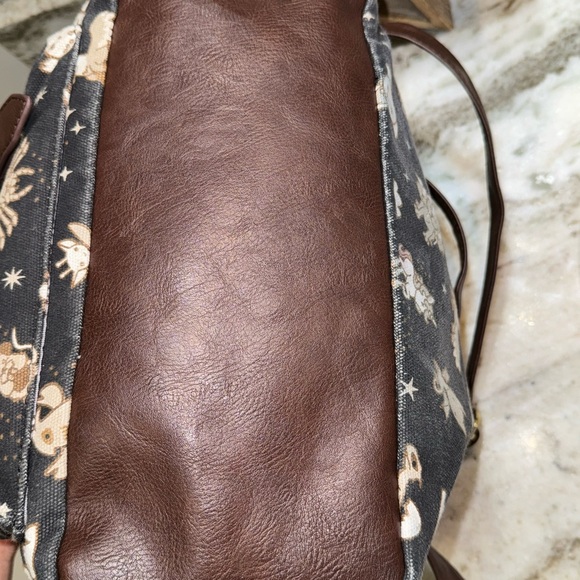 LOUNGEFLY HARRY POTTER CHIBI MAGICAL CREATURE RUCKSACK PREOWNED - Picture 7 of 15